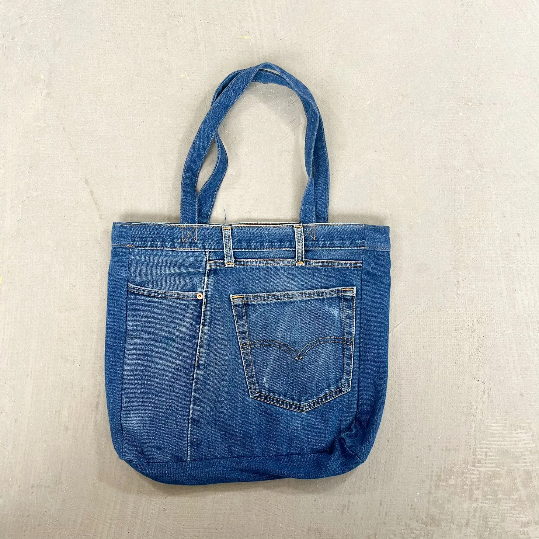 F- HOM Levi's Reworked Denim/Jeans Tote Bag sold by HG Vintage product image thumbnail 4