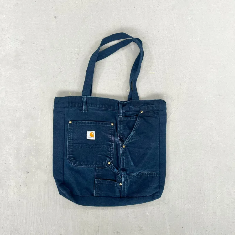 F- HOM Carhartt Reworked Workwear Pant Tote Bag sold by HG Vintage