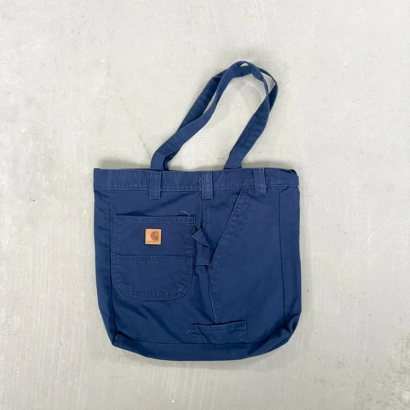 F- HOM Carhartt Reworked Workwear Pant Tote Bag sold by HG Vintage