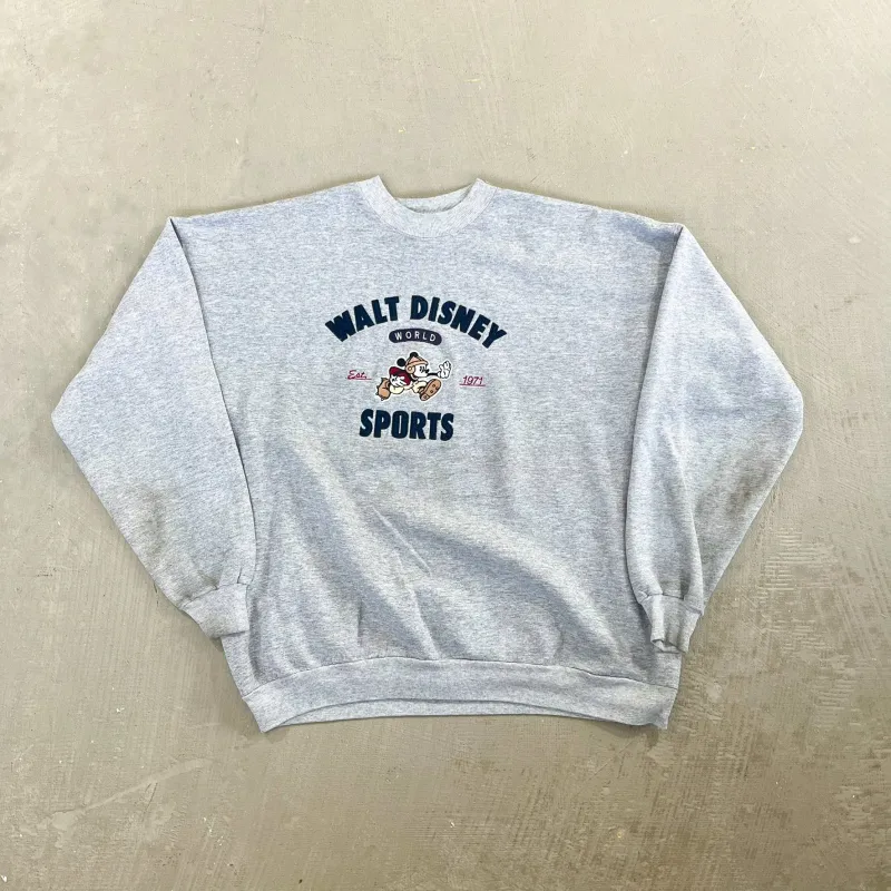 F- Vintage Walt Disney Spots Embroidered Crewneck sold by HG Vintage