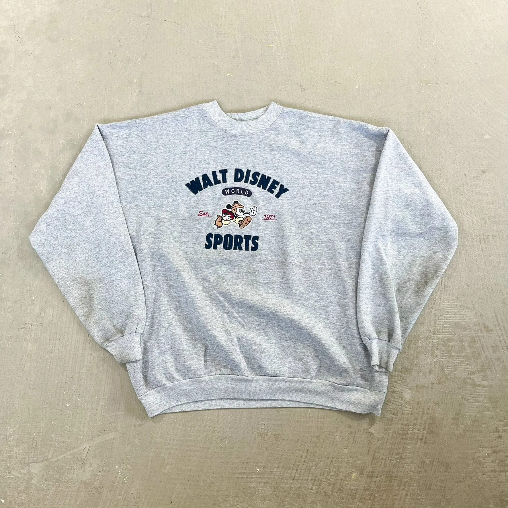F- Vintage Walt Disney Spots Embroidered Crewneck sold by HG Vintage