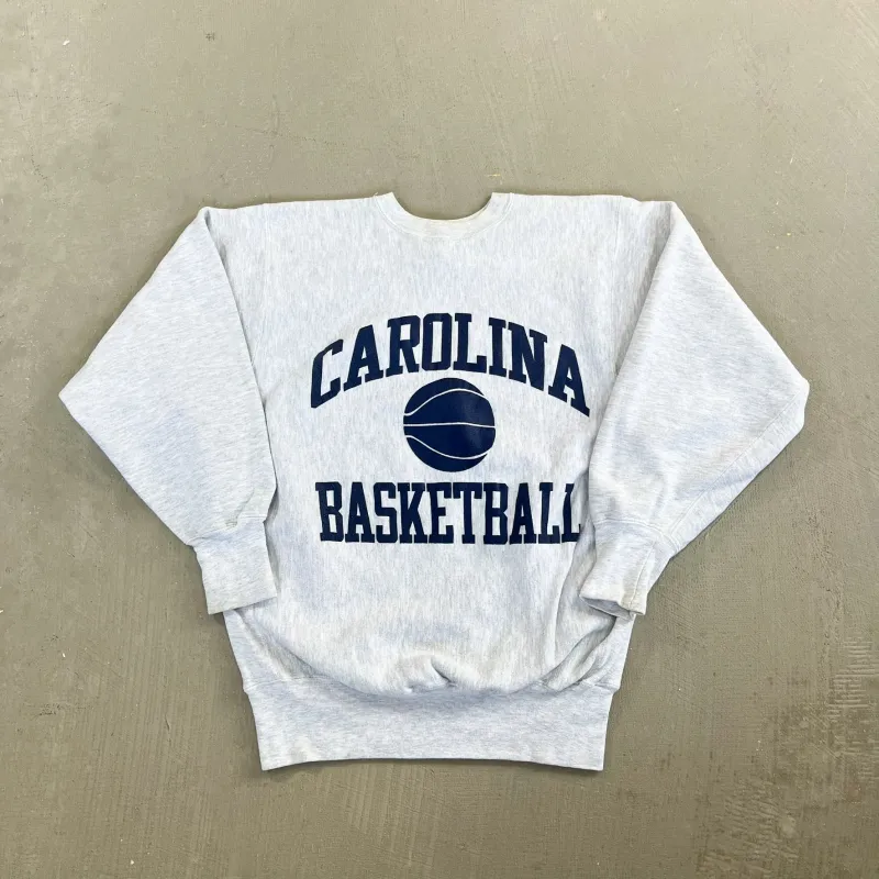 F- Vintage Champion Reverse Weave Carolina Basketball Crewneck sold by HG Vintage