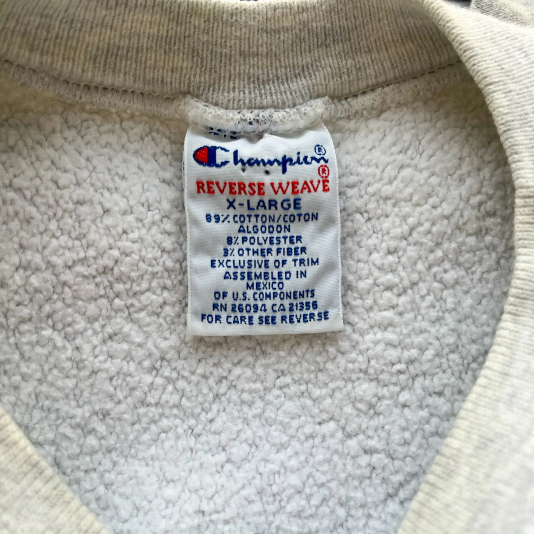 F- Vintage Champion Reverse Weave Carolina Basketball Crewneck sold by HG Vintage product image thumbnail 3