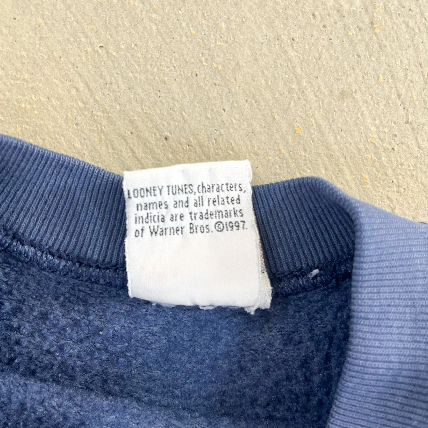 F- Vintage '92 Looney Tunes Taz Embroidered Graphic Crewneck sold by HG Vintage product image thumbnail 3