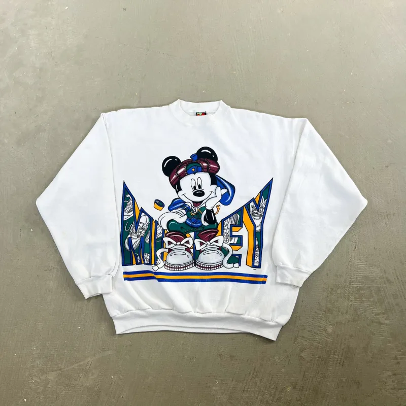 F- Vintage Disney Mickey Unlimited Jerry Leigh Mickey Mouse Graphic Crewneck sold by HG Vintage