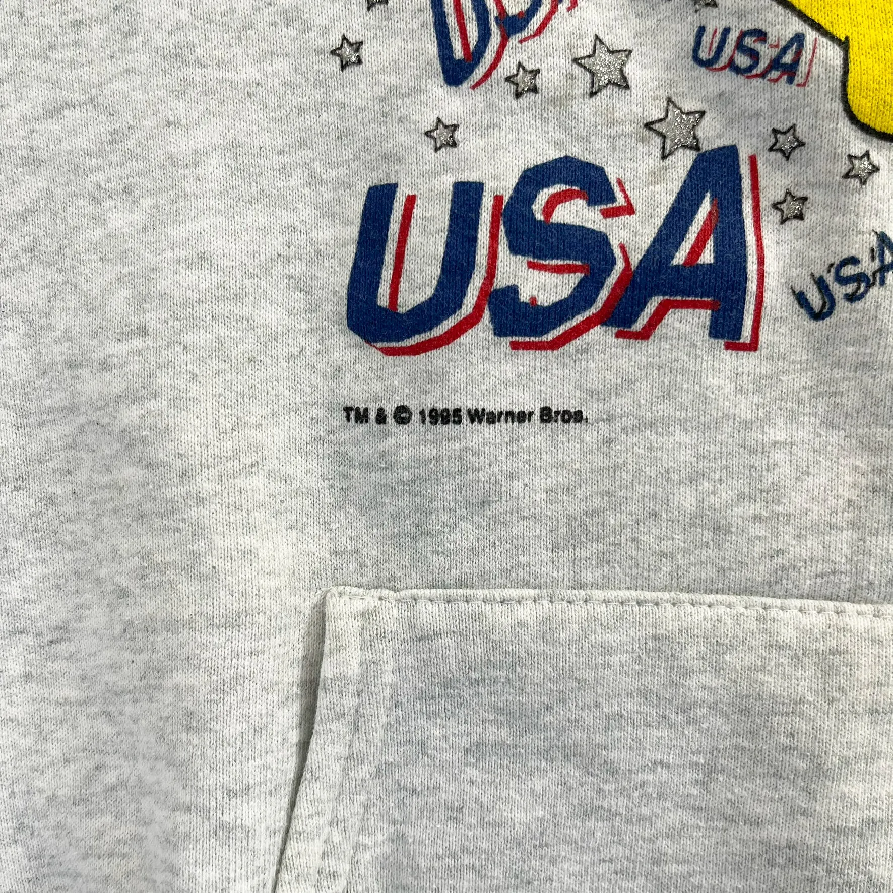 F- Vintage '95 Looney Tune Tweedy Bird USA Graphic Hoodie sold by HG Vintage product image thumbnail 3