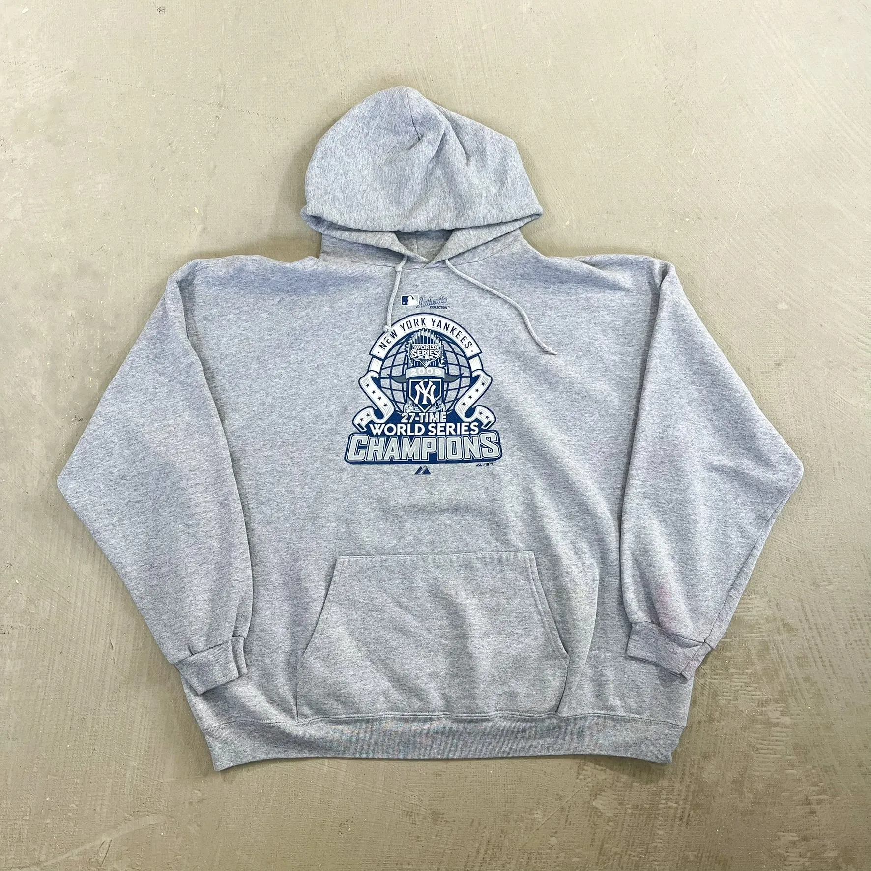 F- Vintage 2009 New York Yankees MLB World Series Champs Hoodie sold by HG Vintage