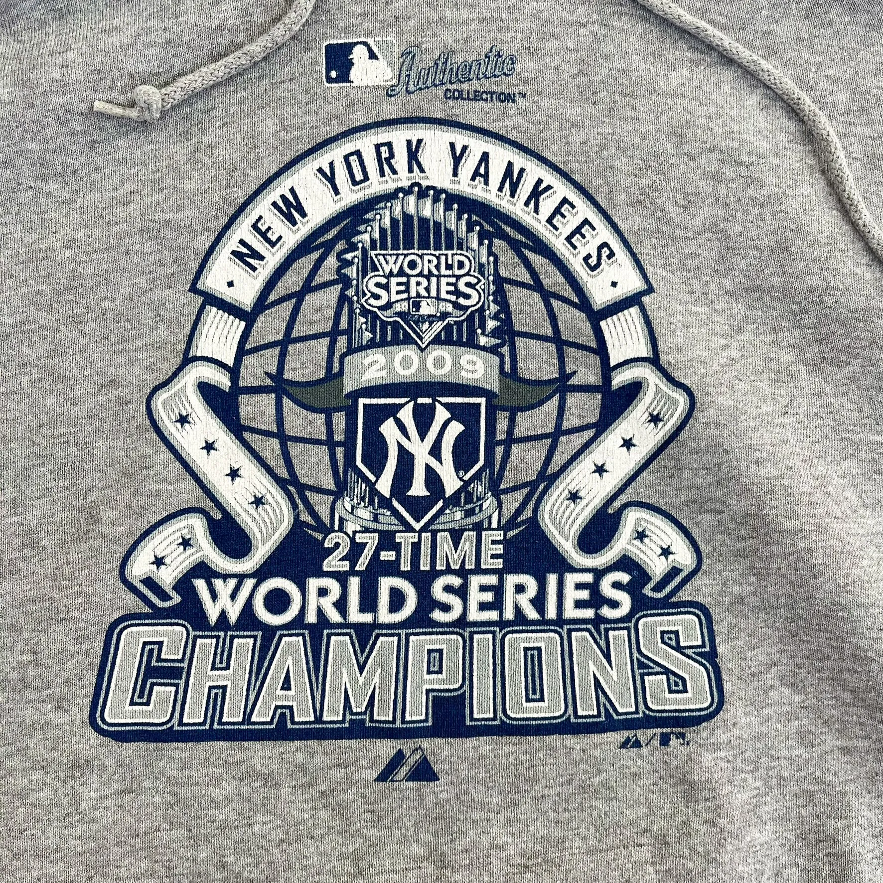 F- Vintage 2009 New York Yankees MLB World Series Champs Hoodie sold by HG Vintage product image thumbnail 2