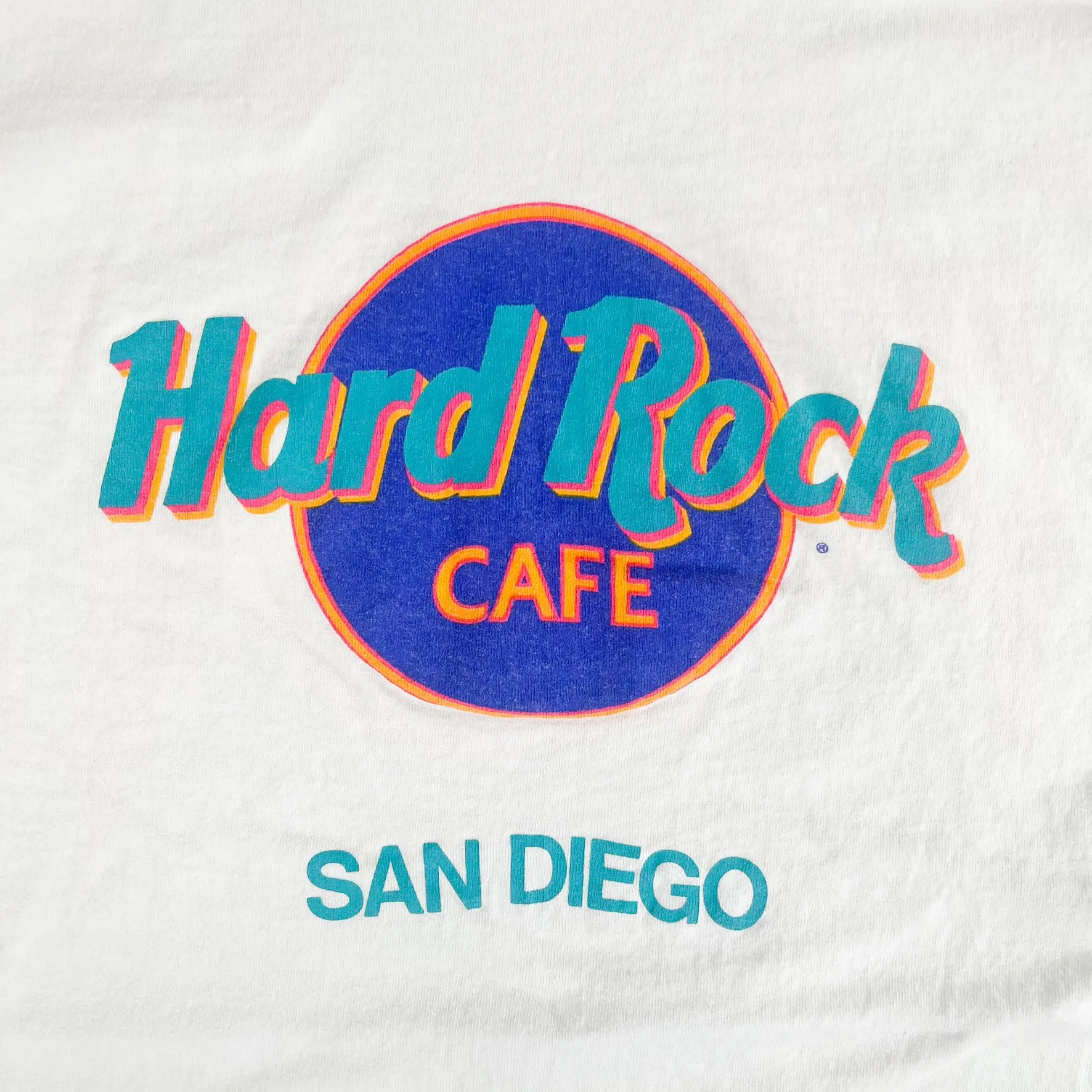 F- Vintage Hard Rock Cafe San Diego Logo Single Stitch Tee sold by HG Vintage product image thumbnail 2