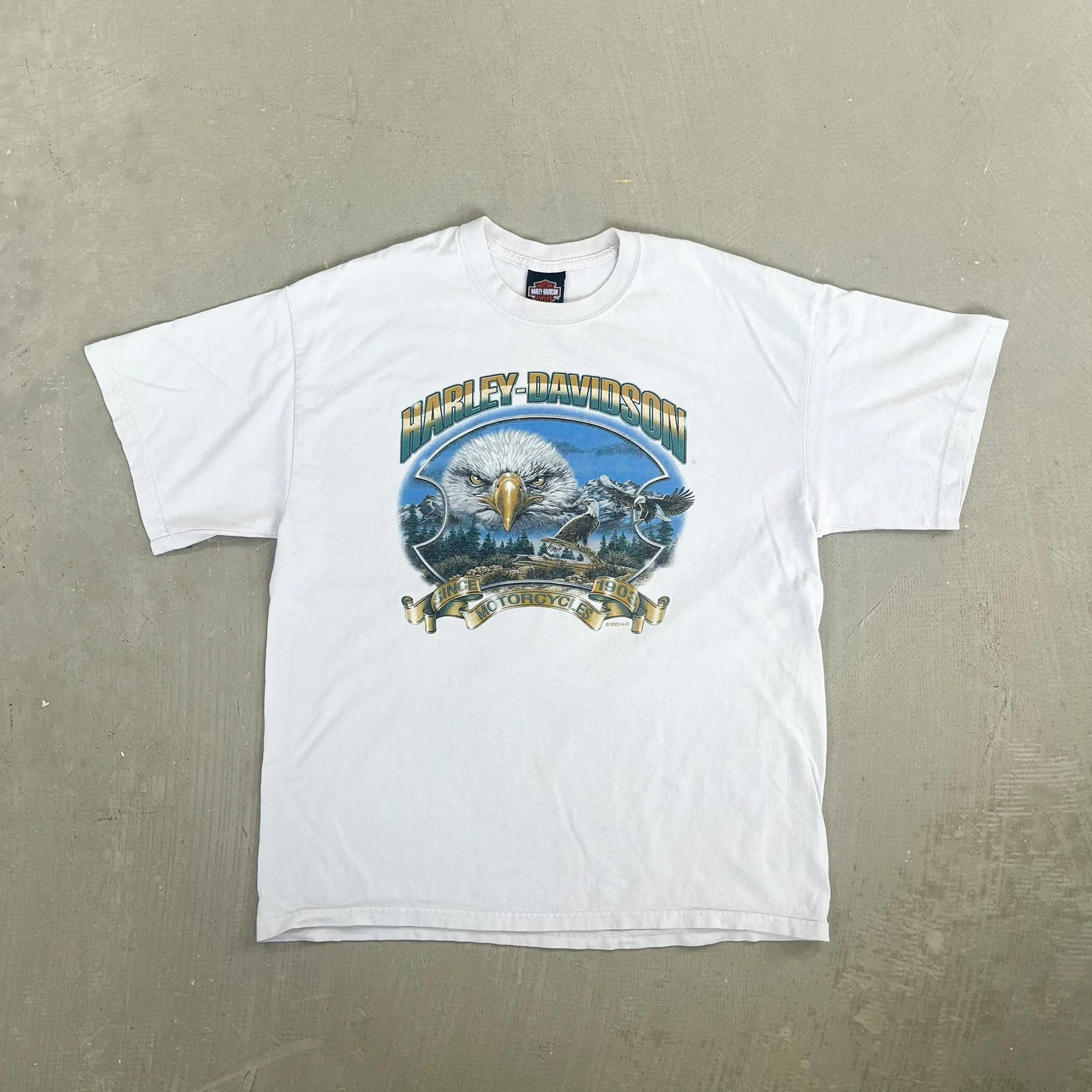 F- Vintage '05 Harley Davidson Kitchener Ontario Tee sold by HG Vintage