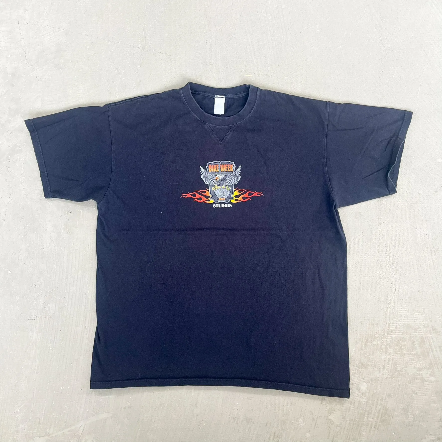 F- Vintage '03 Sturgis Bike Week Graphic Tee sold by HG Vintage
