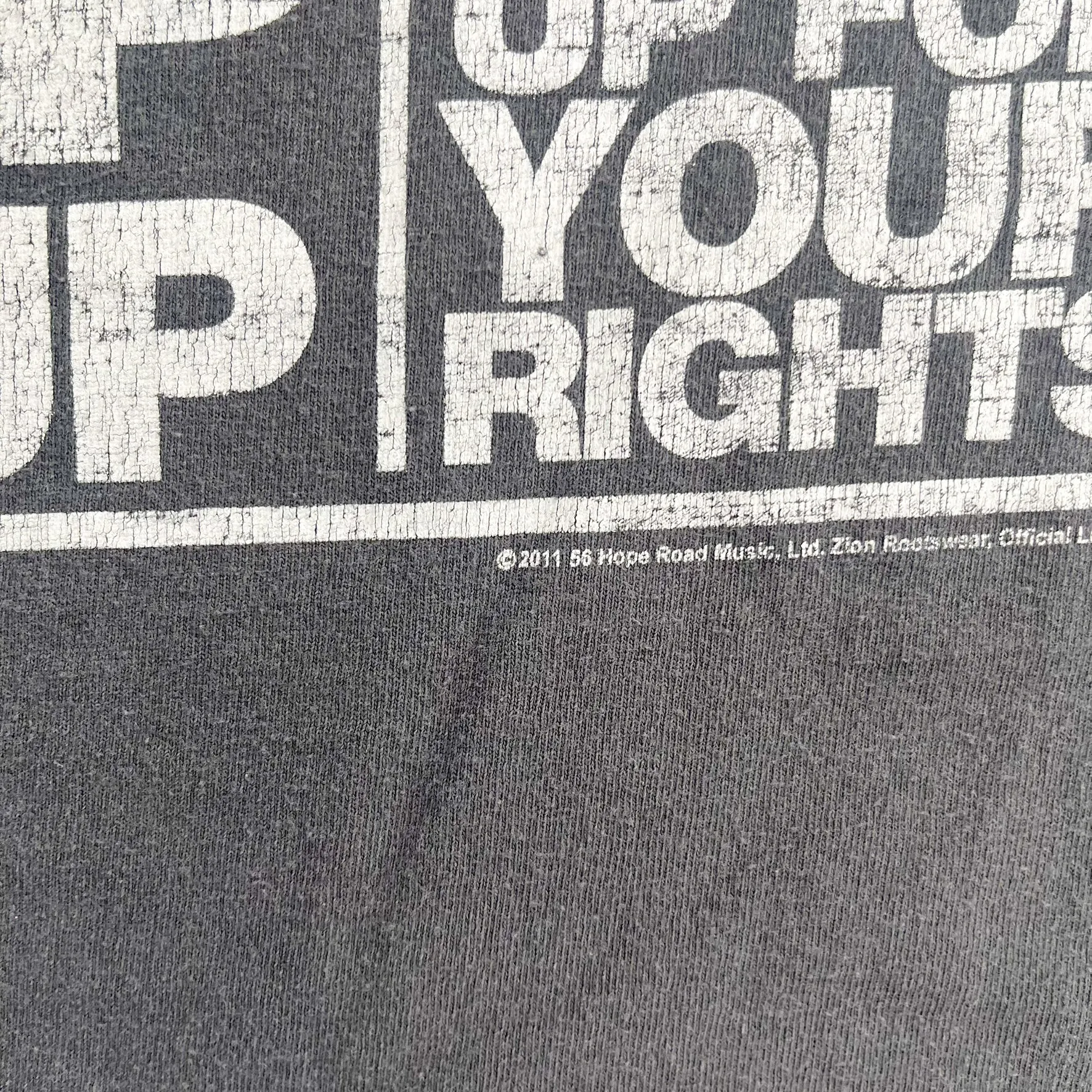 F- 2011 Bob Marley Get Up Stand Up Graphic Tee sold by HG Vintage product image thumbnail 4