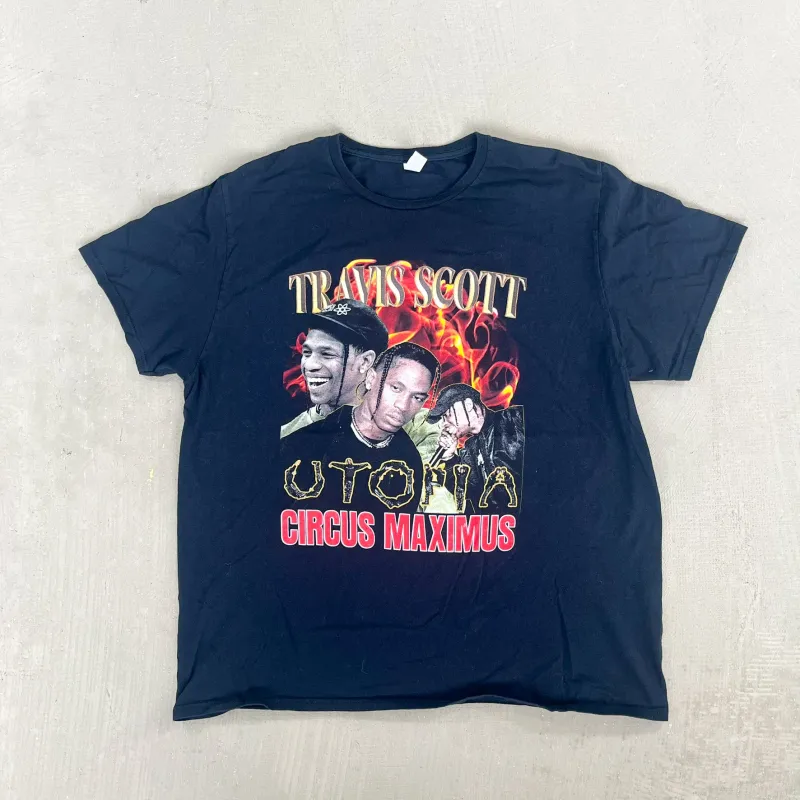 F- Travis Scott Utopia Circus Maximus Tour Tee sold by HG Vintage