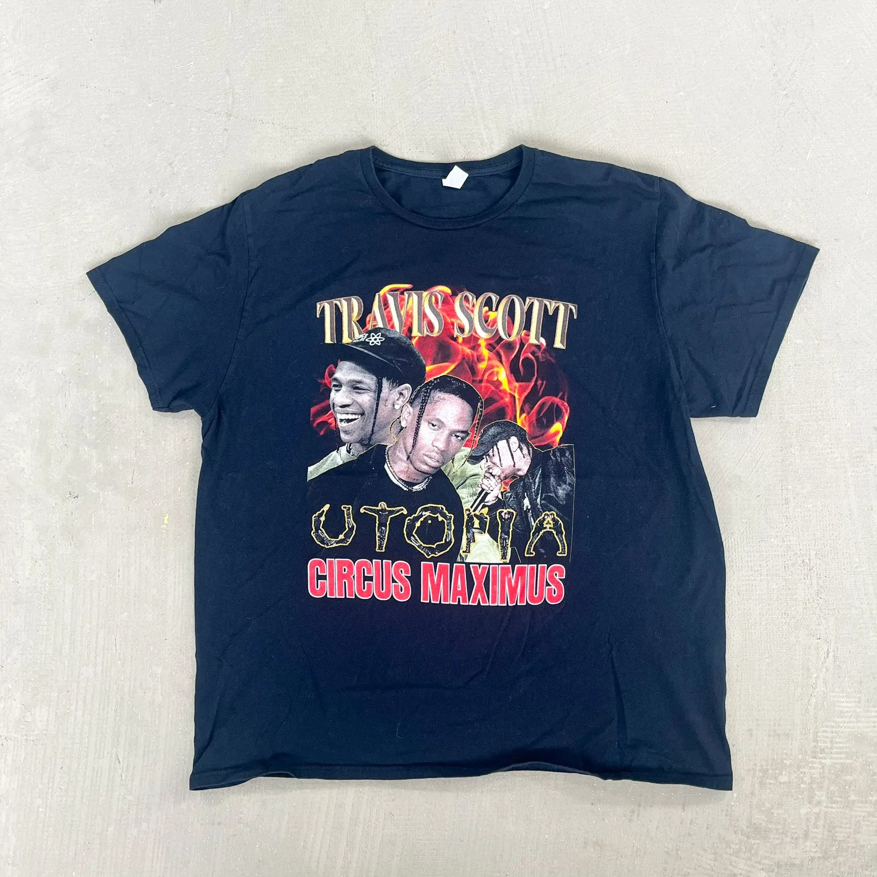 F- Travis Scott Utopia Circus Maximus Tour Tee sold by HG Vintage