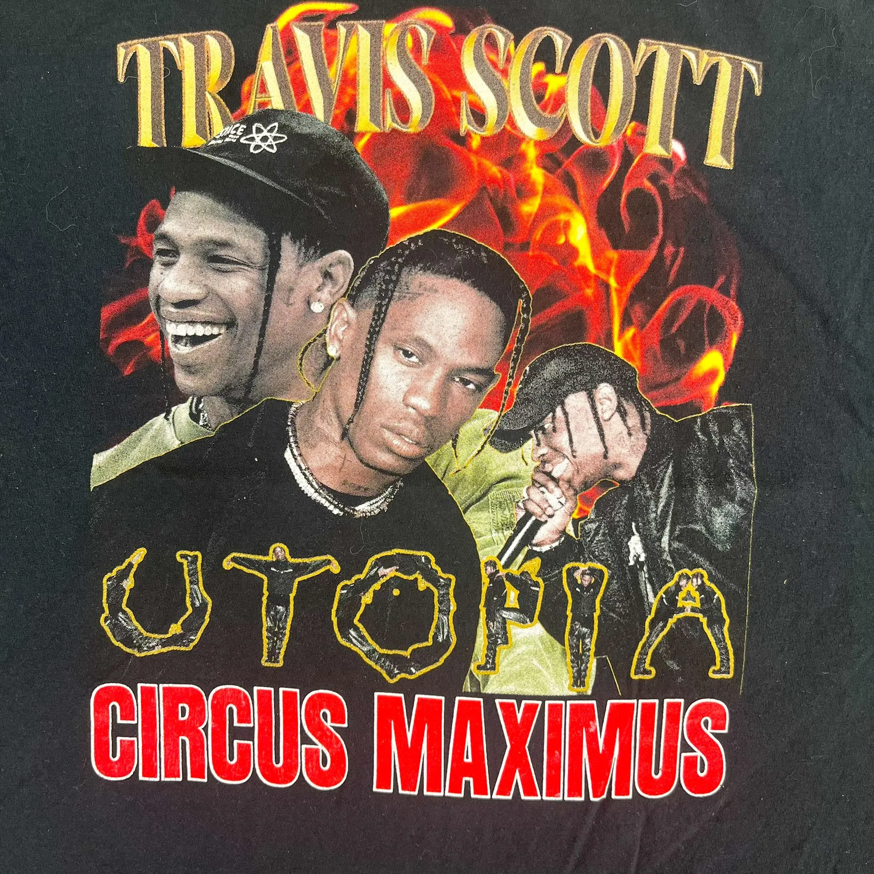 F- Travis Scott Utopia Circus Maximus Tour Tee sold by HG Vintage product image thumbnail 2