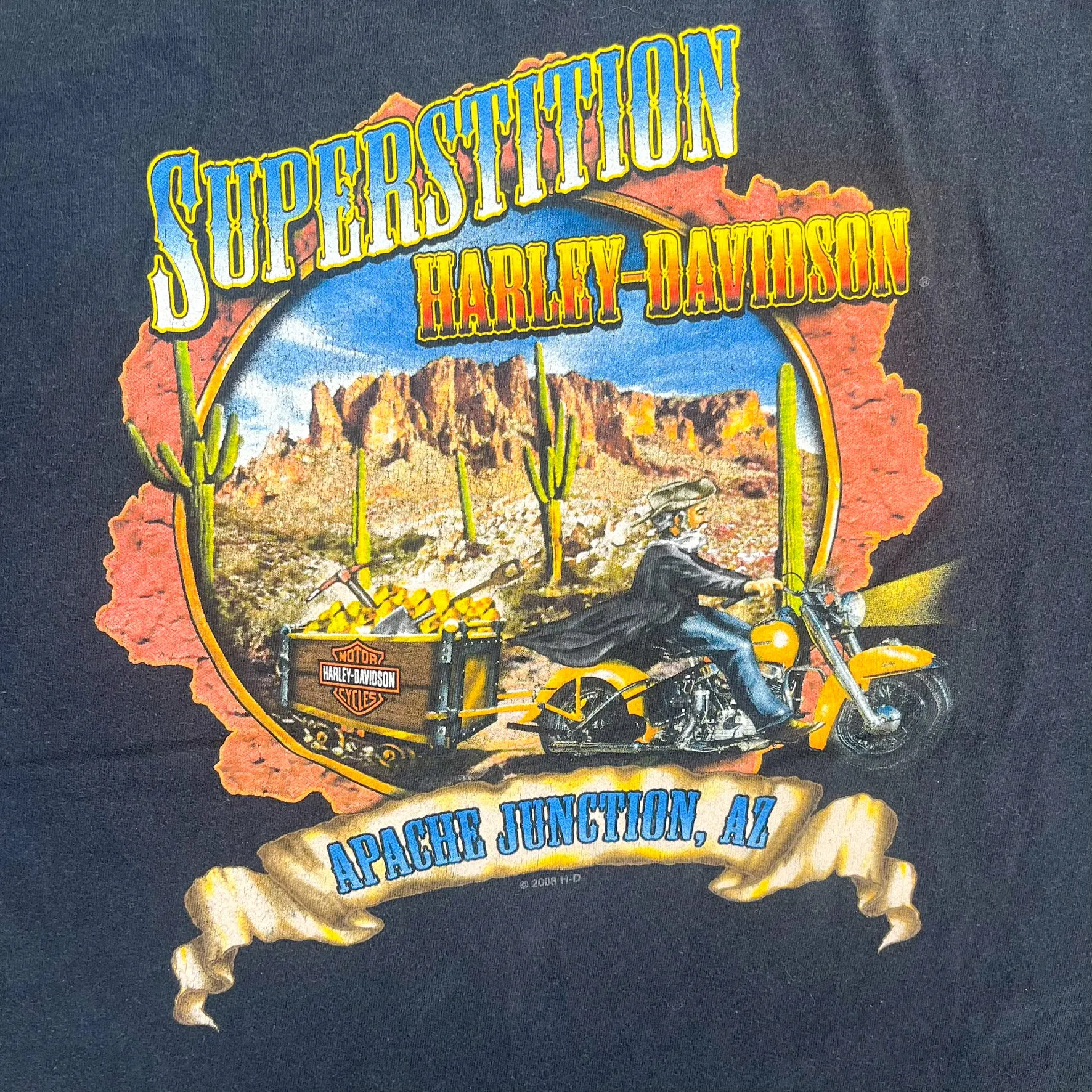 F- 2011 Harley Davidson Arizona Graphic Tee sold by HG Vintage product image thumbnail 5