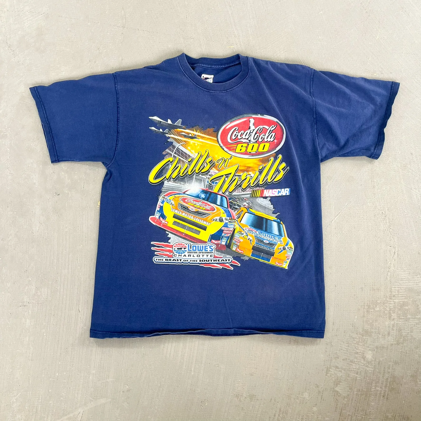 F- '08 Nascar Coca Cola 600 Graphic Tee sold by HG Vintage