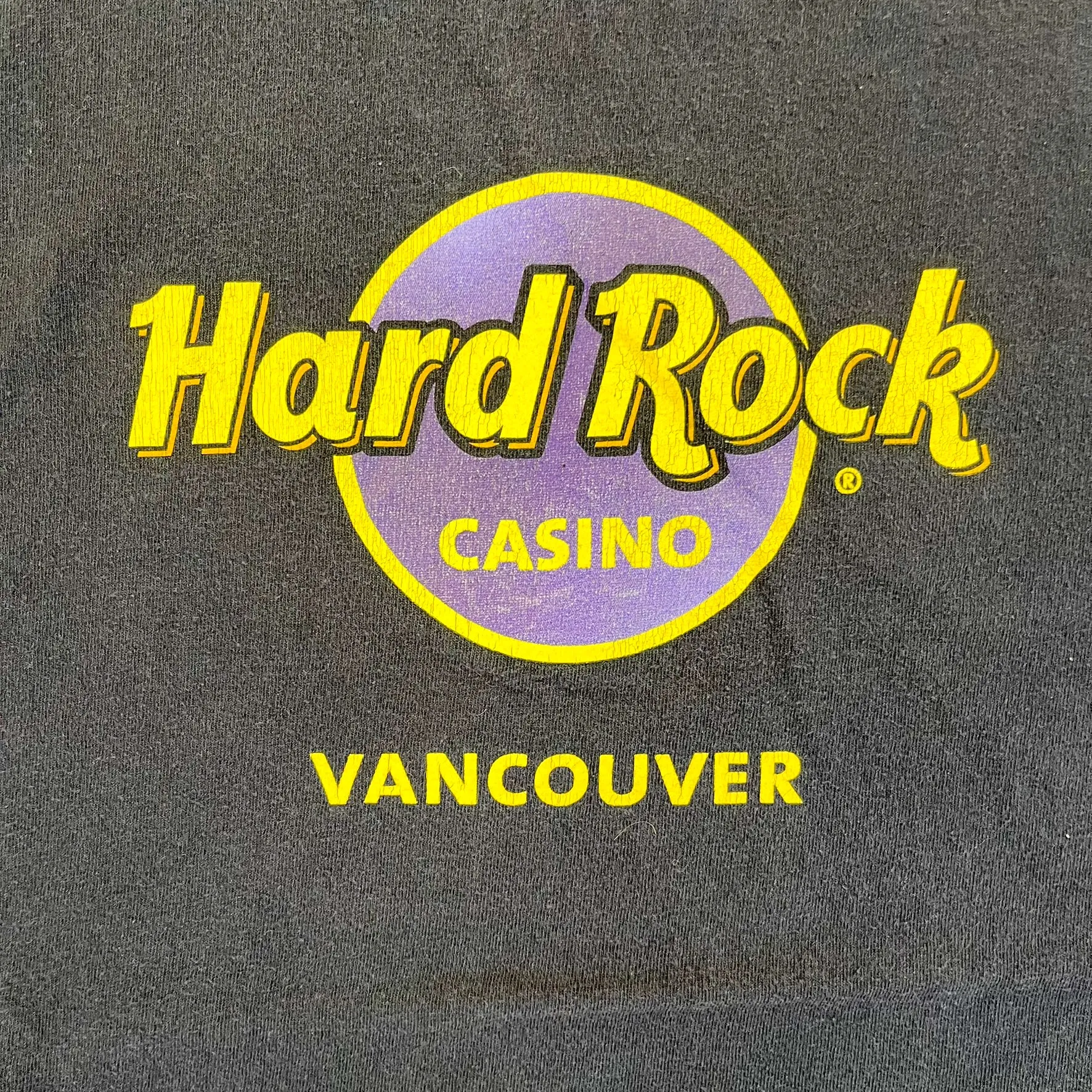 F- Vintage Hard Rock Casino Vancouver Logo tee sold by HG Vintage product image thumbnail 2