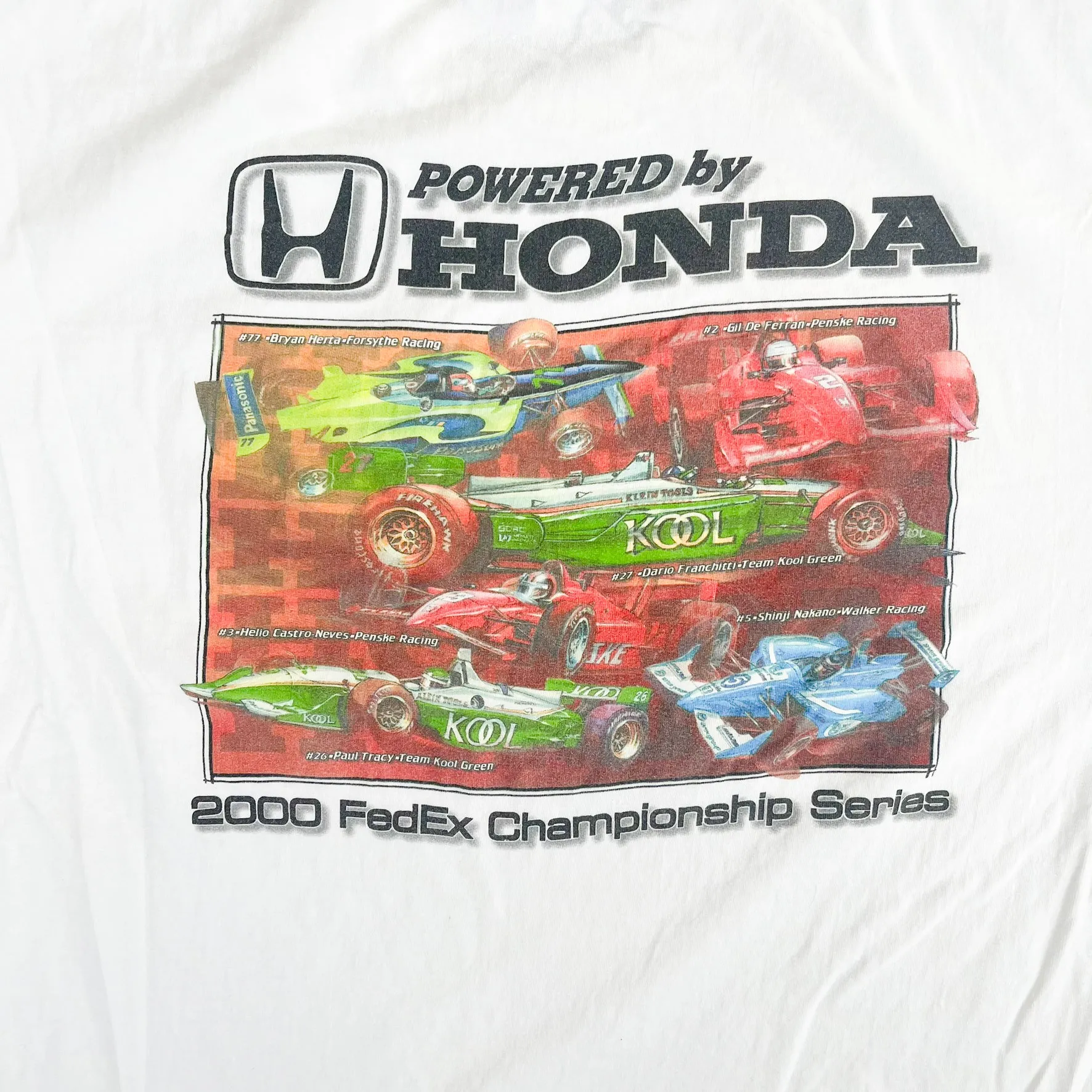 F- Vintage '00 Fedex Championship Series Presented By Honda Tee sold by HG Vintage product image thumbnail 4