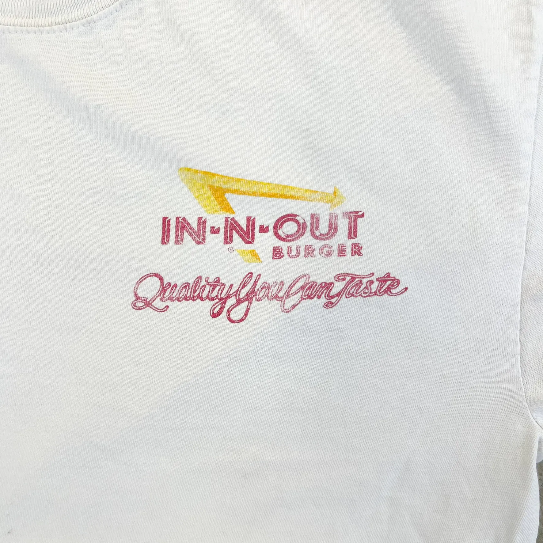 F- Vintage In N Out Burgers Drive through Hanes Beefy Tee sold by HG Vintage product image thumbnail 2