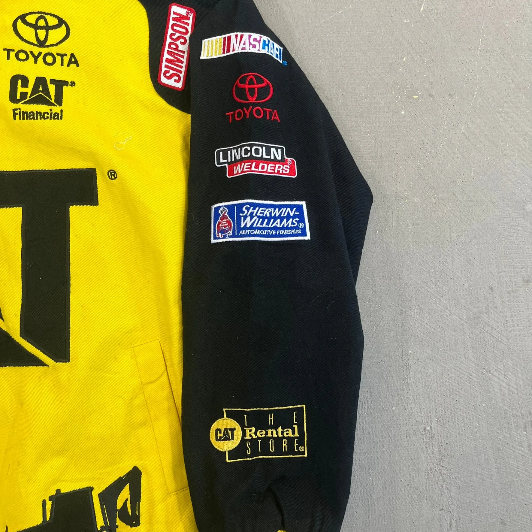 F- Vintage Nascar CAT Sprint Cup Series Racing Jackets sold by HG Vintage product image thumbnail 5