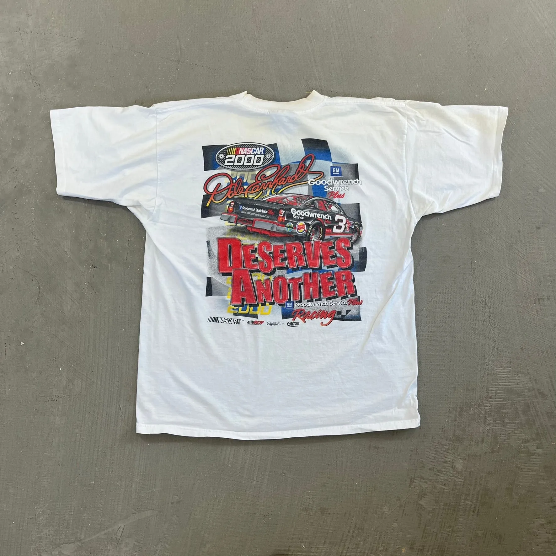 F- Vintage '00 Nascar Chase Authentic Dale Earnhardt One Good Turn Car Tee sold by HG Vintage product image thumbnail 5
