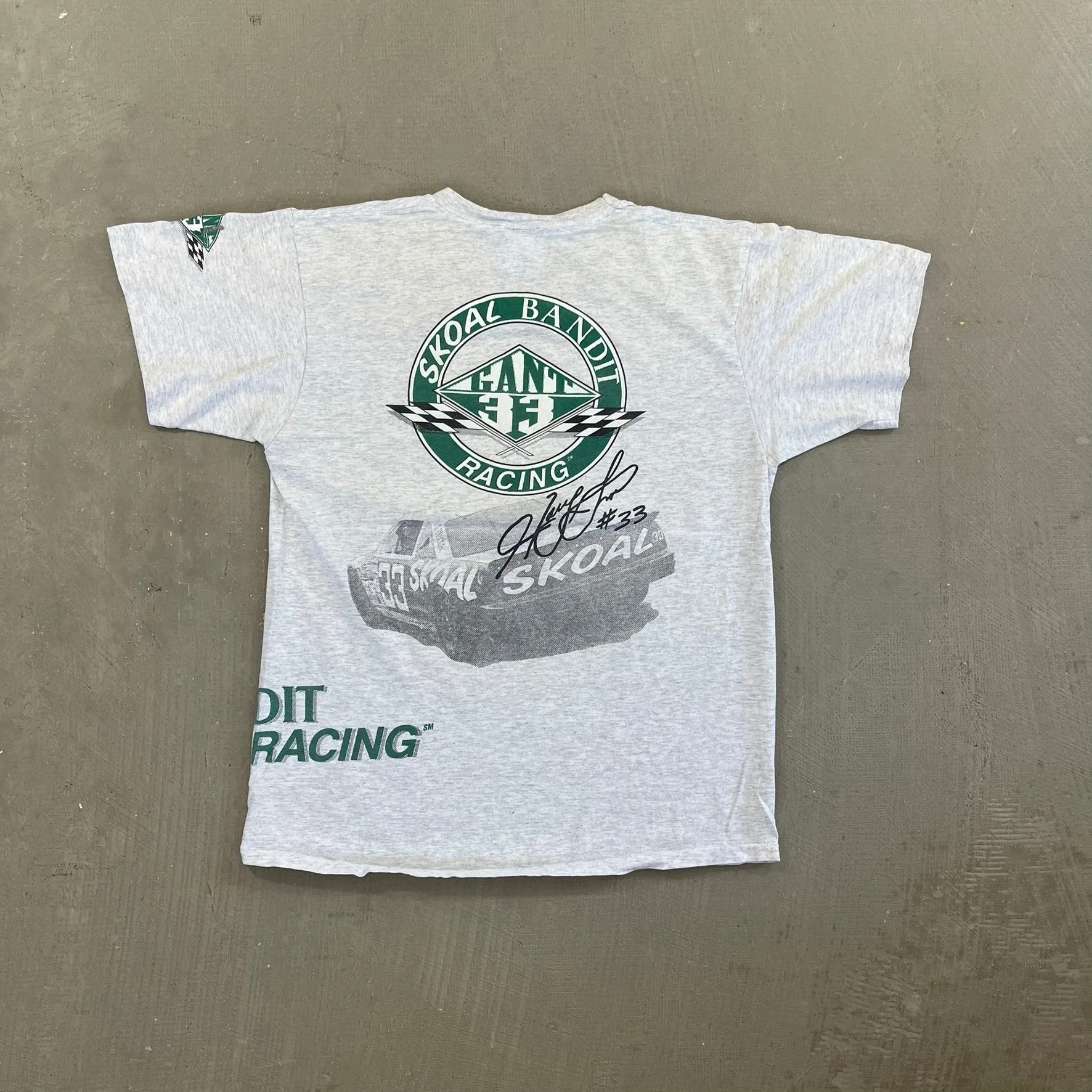 F- Vintage Nascar Harry Gant Skoal Bandit Racing Tee sold by HG Vintage product image thumbnail 4