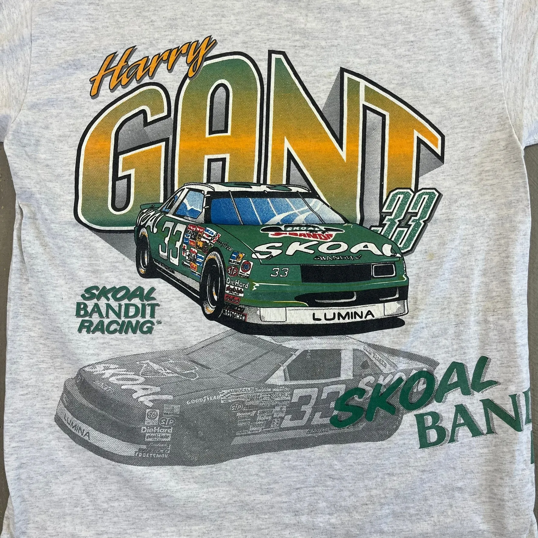 F- Vintage Nascar Harry Gant Skoal Bandit Racing Tee sold by HG Vintage product image thumbnail 2