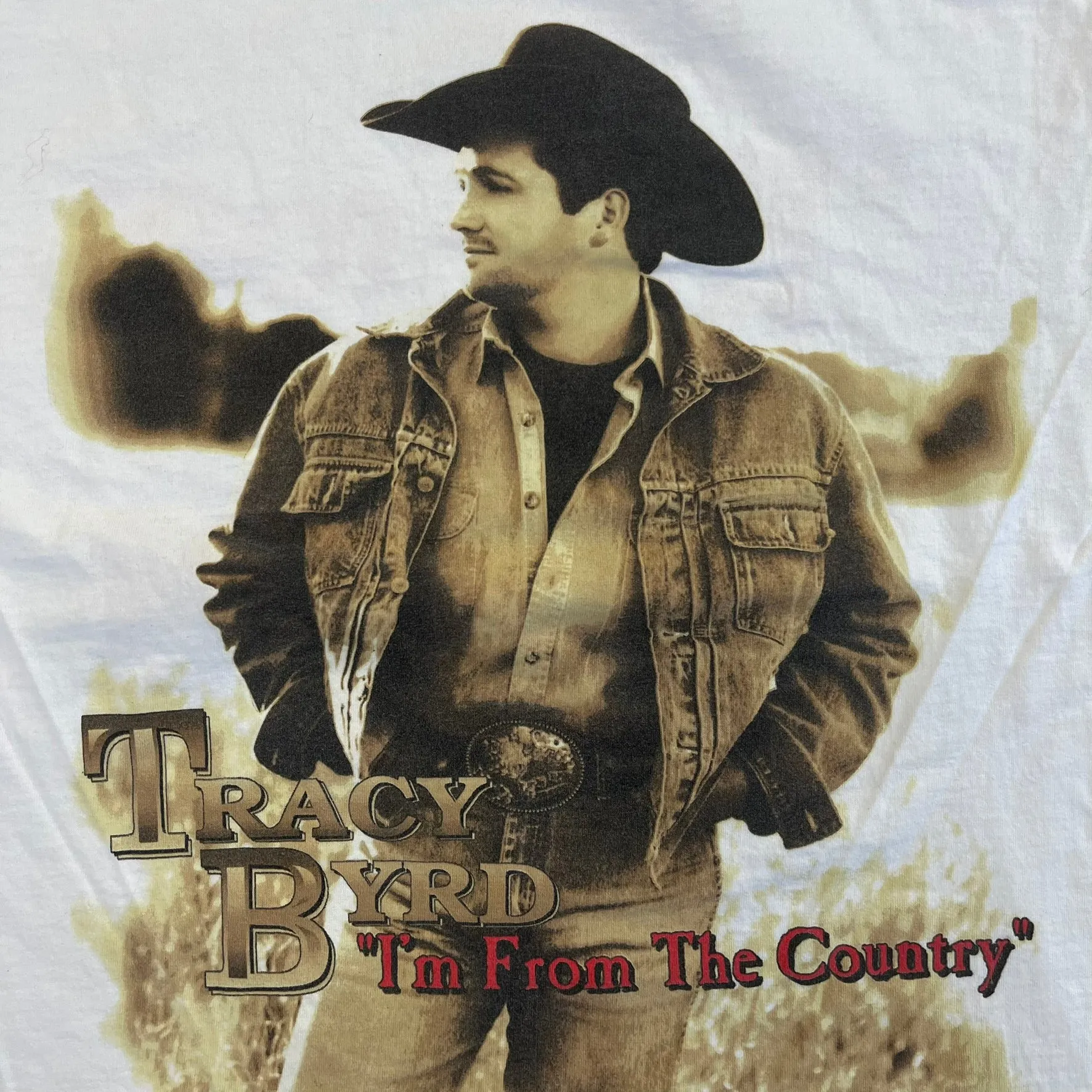 F- Vintage '99 Tracy Byrd Im From The Country Tour Tee sold by HG Vintage product image thumbnail 2