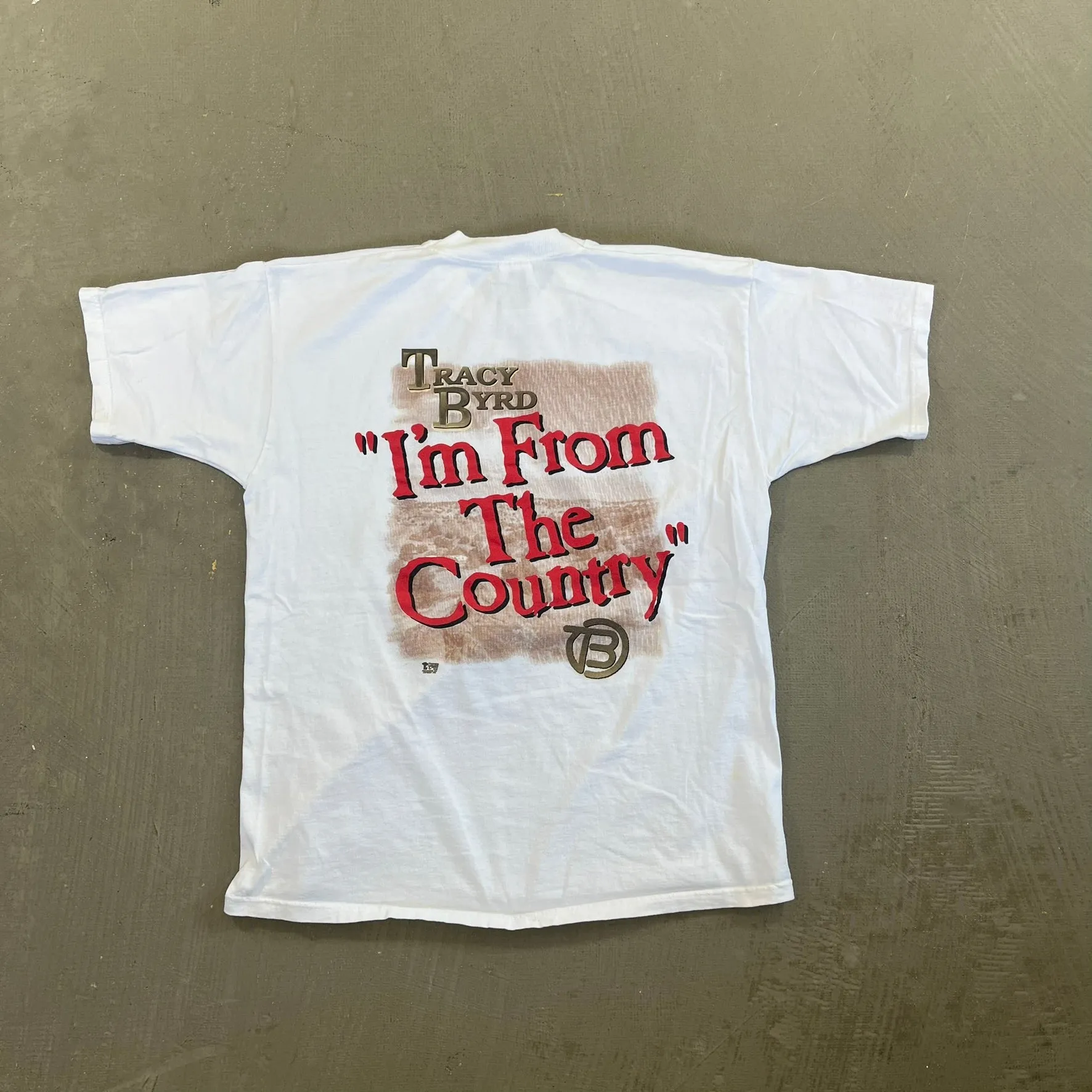F- Vintage '99 Tracy Byrd Im From The Country Tour Tee sold by HG Vintage product image thumbnail 3
