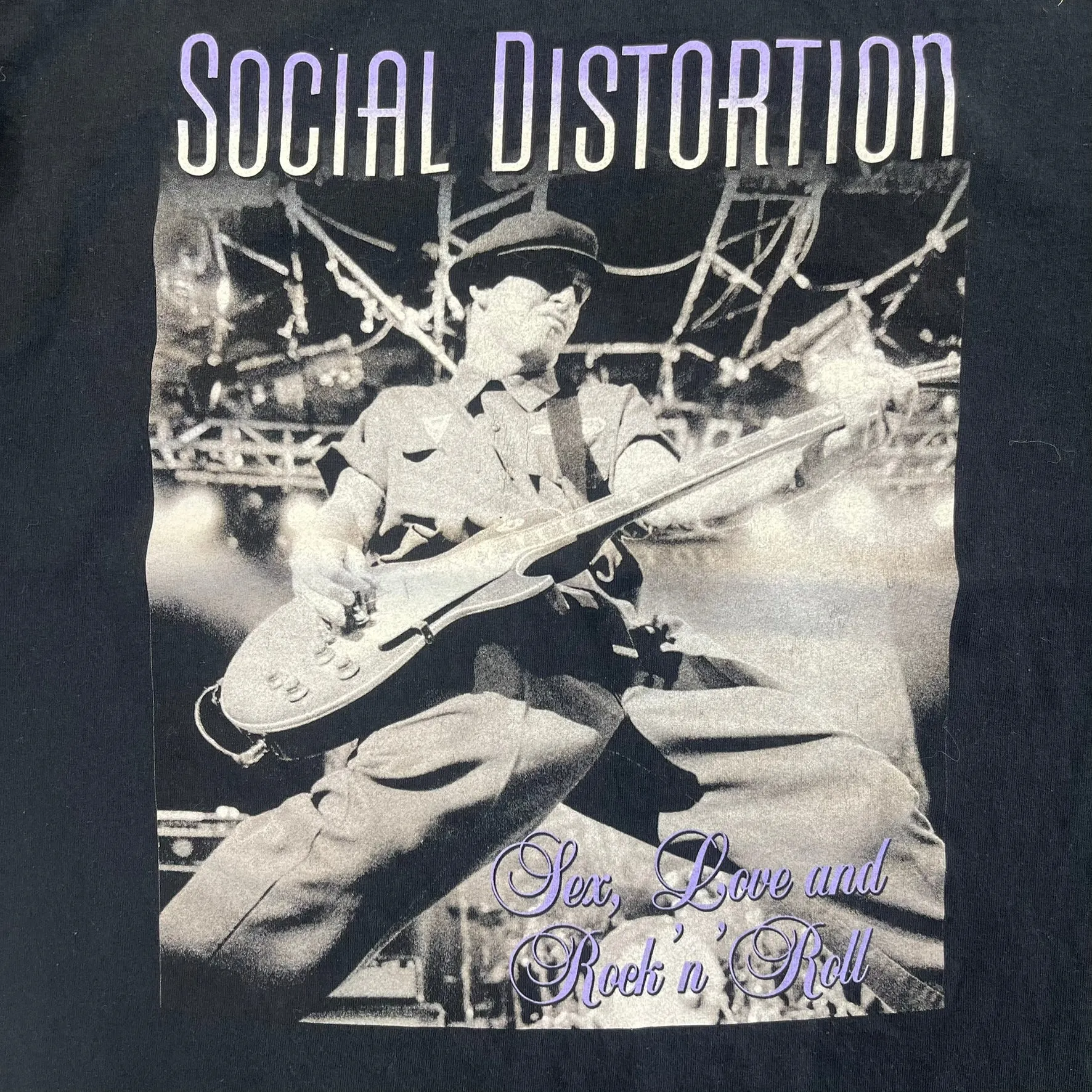 F- Vintage '05 Social Distortion Sex Love & Rock N Roll Picture Tour Tee sold by HG Vintage product image thumbnail 2