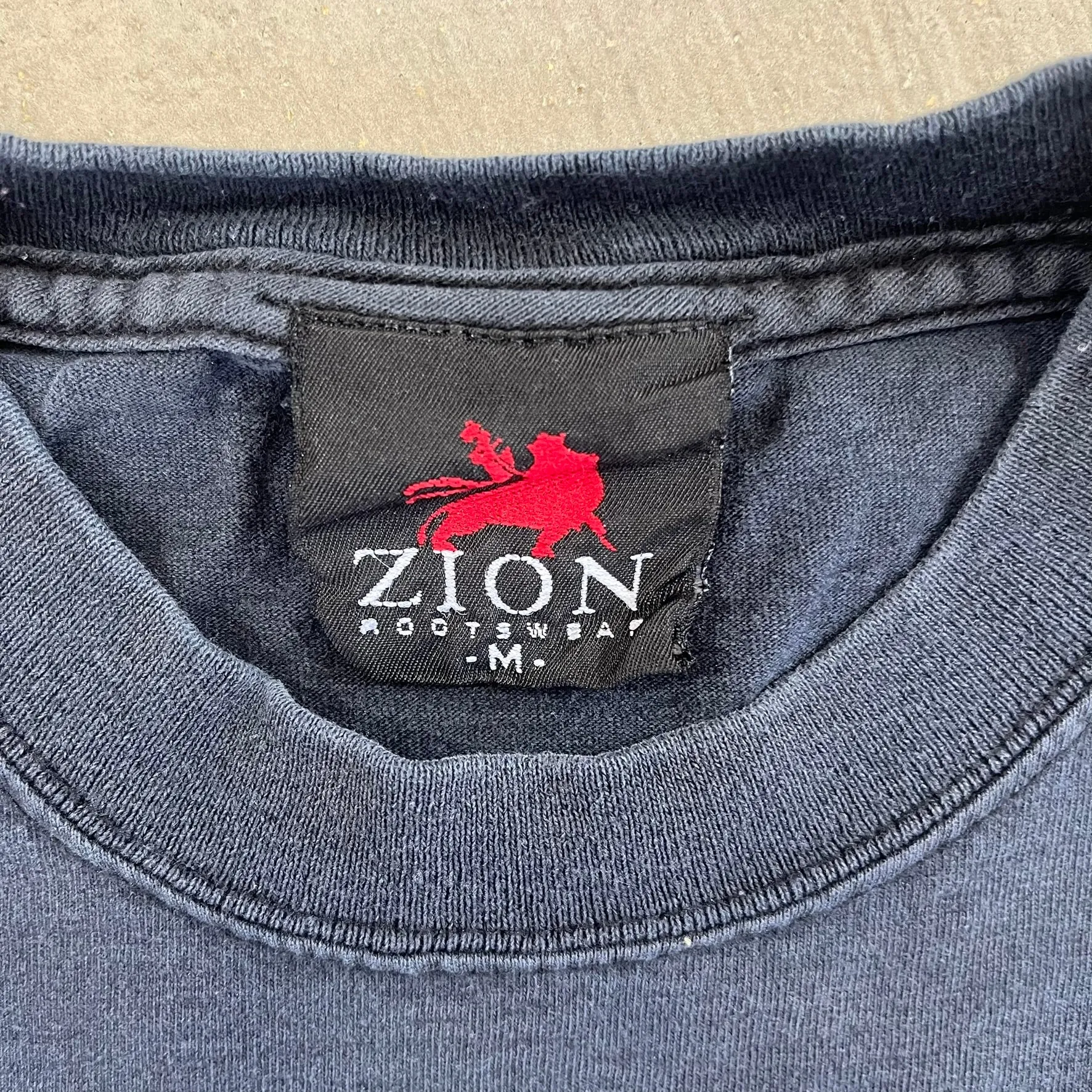 F- Vintage Zion Rootswear Bob Marley Picture Tee sold by HG Vintage product image thumbnail 4