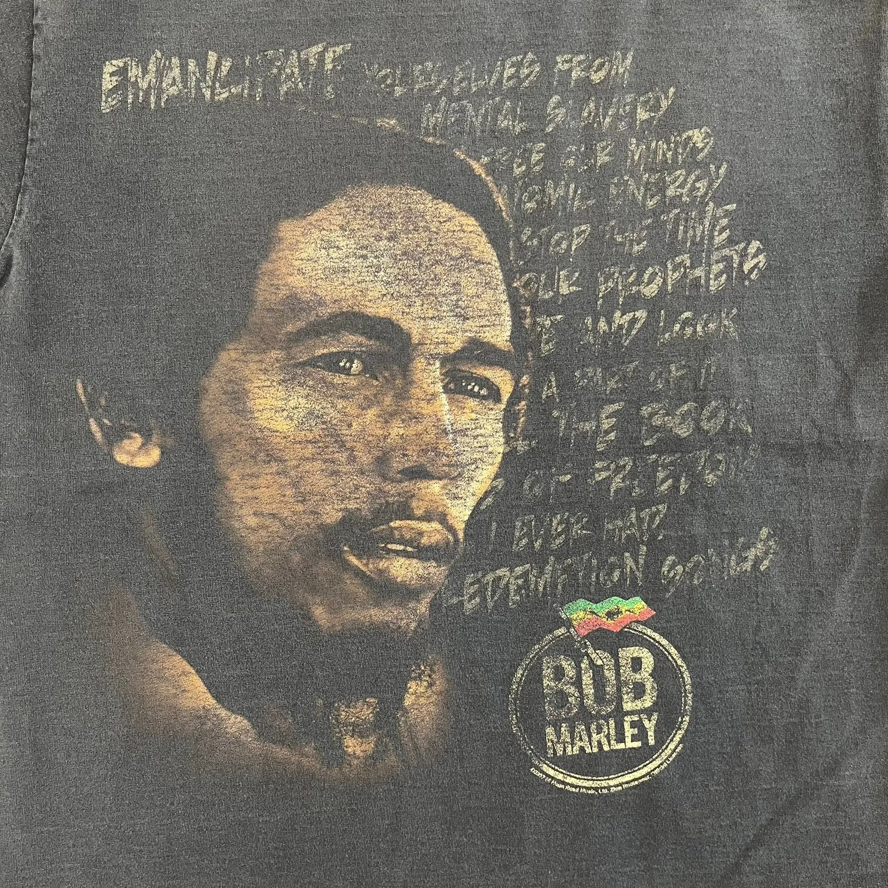 F- Vintage Zion Rootswear Bob Marley Picture Tee sold by HG Vintage product image thumbnail 2