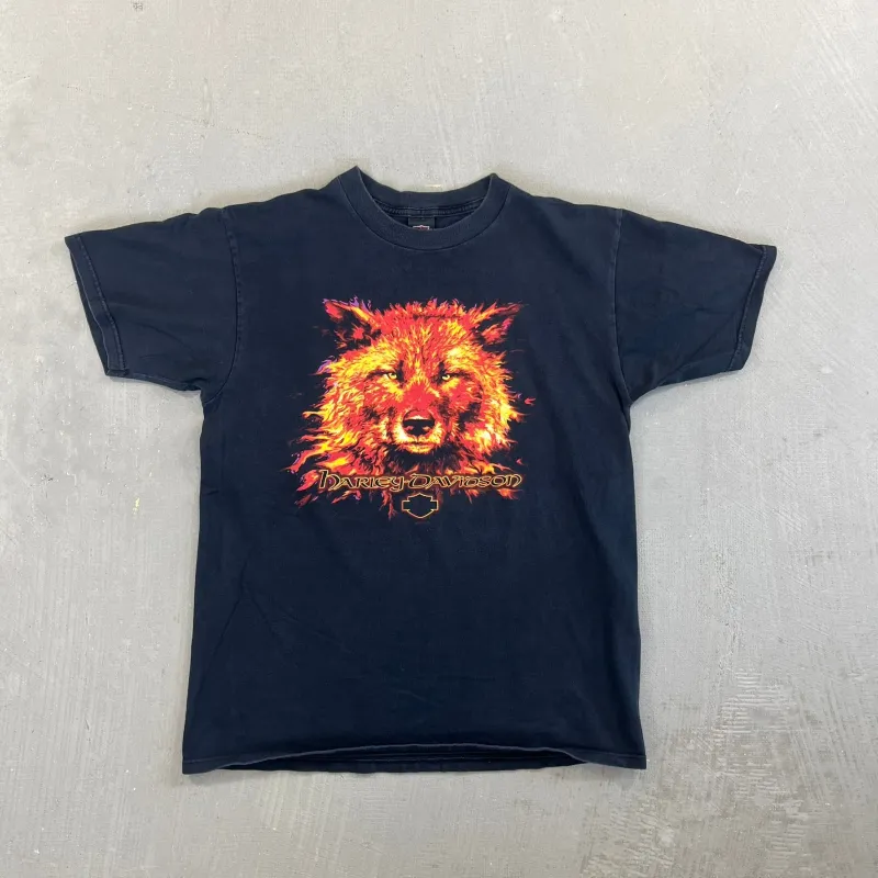 F- Vintage '01 Harley Davidson Las Cruces New Mexico Tee sold by HG Vintage