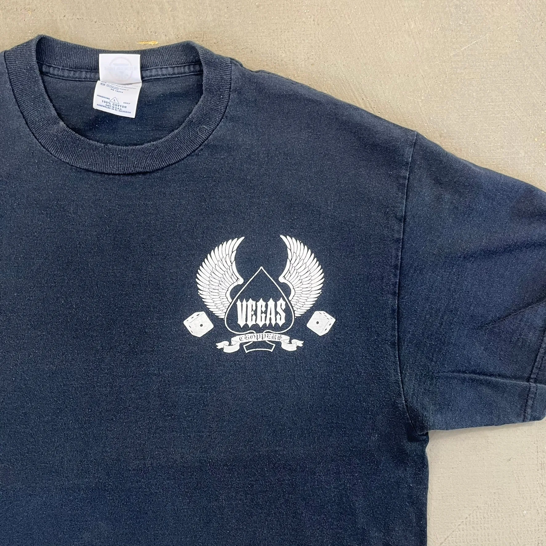 F- Vintage Vegas Chopper Graphic Tee sold by HG Vintage product image thumbnail 2