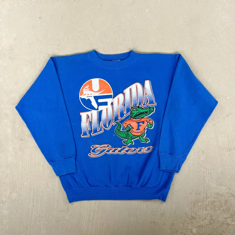 F- Vintage University Of Florida Gators Mascot & Text Tultex Tag Crewneck sold by HG Vintage