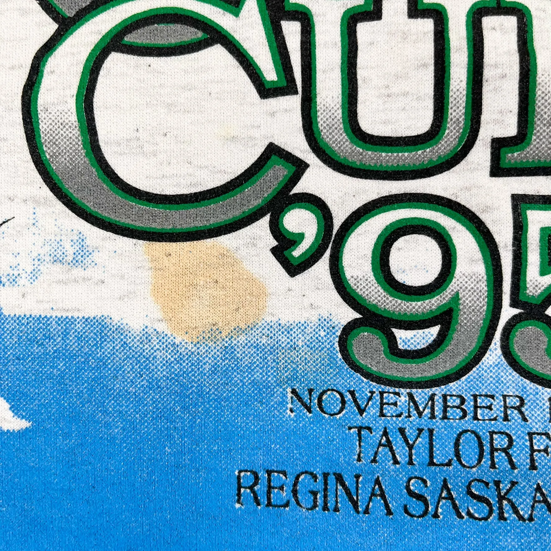 F- Vintage '95 Grey Cup Saskatchewan Roughriders CFL Regina Crewneck sold by HG Vintage product image thumbnail 3