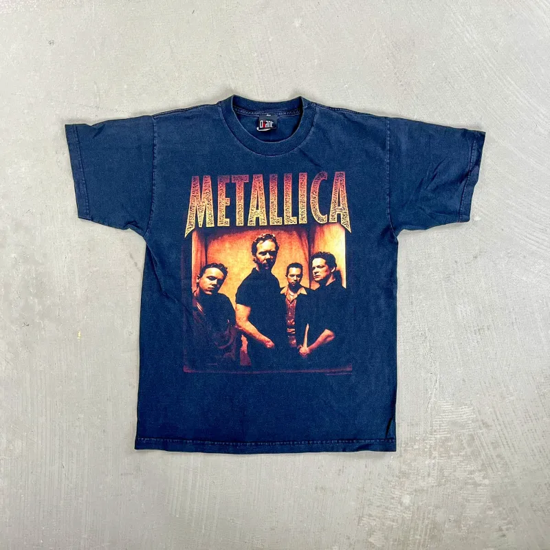 F- Vintage '98 Metallica Summer Tour Picture Tee made by HG Vintage