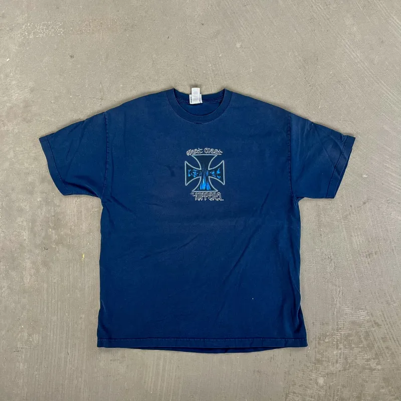 F- Vintage West Coast Chopper Graphic Tee sold by HG Vintage