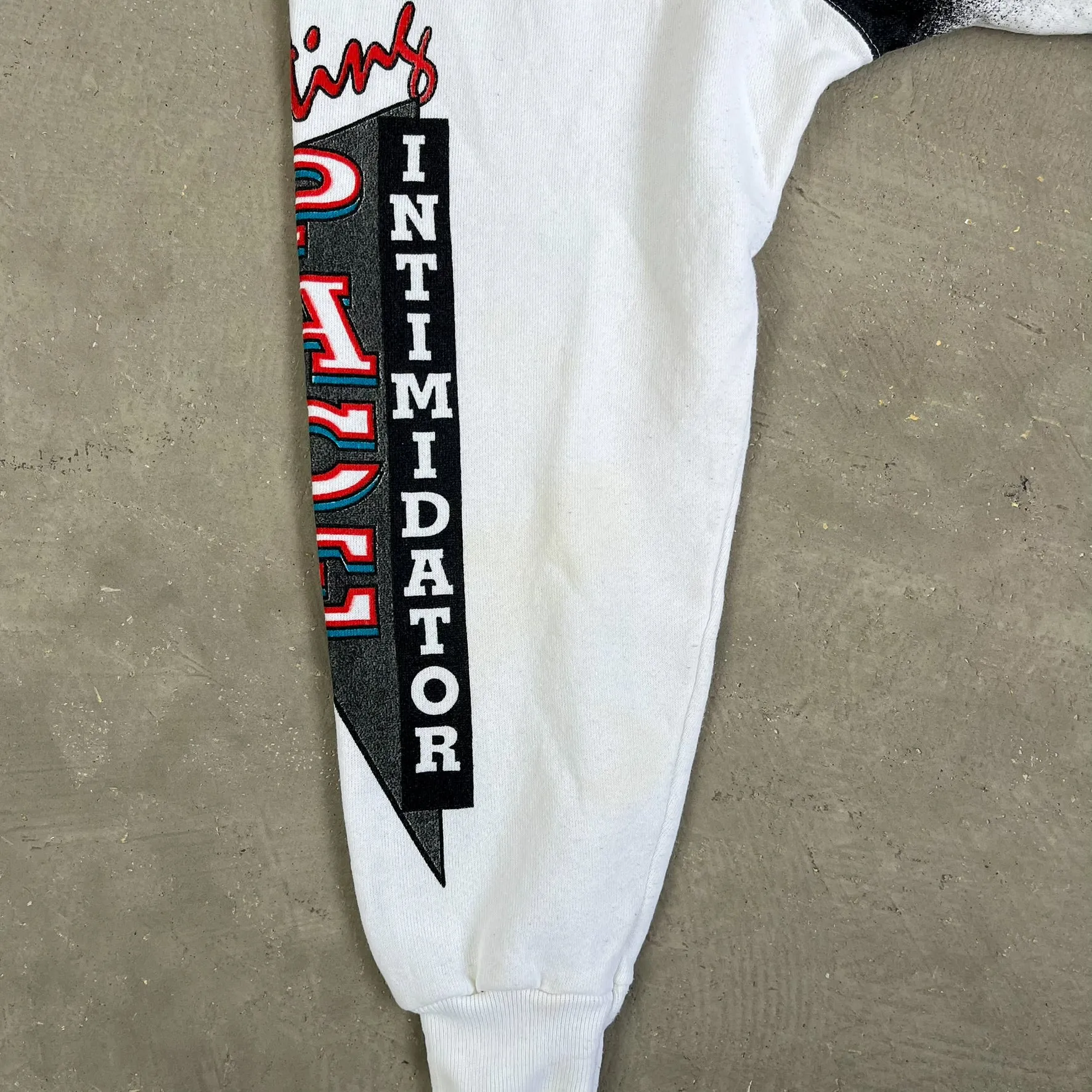 F- Vintage '91 Nascar Dale Earnhardt 5 Times Champion Jumbo Print Crewneck sold by HG Vintage product image thumbnail 3