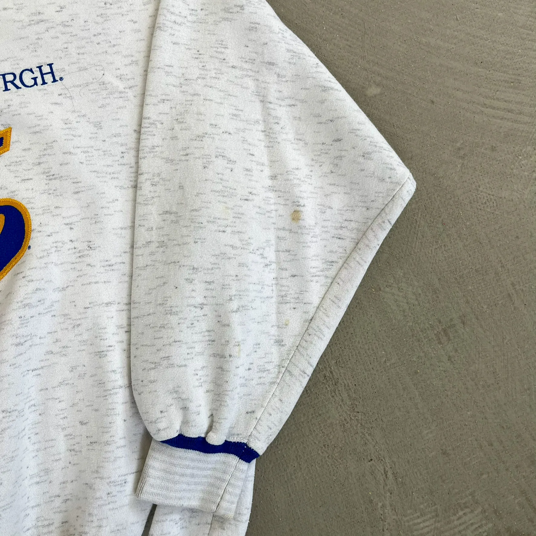 F- Vintage University Of Pittsburgh Panthers Text Crewneck sold by HG Vintage product image thumbnail 4