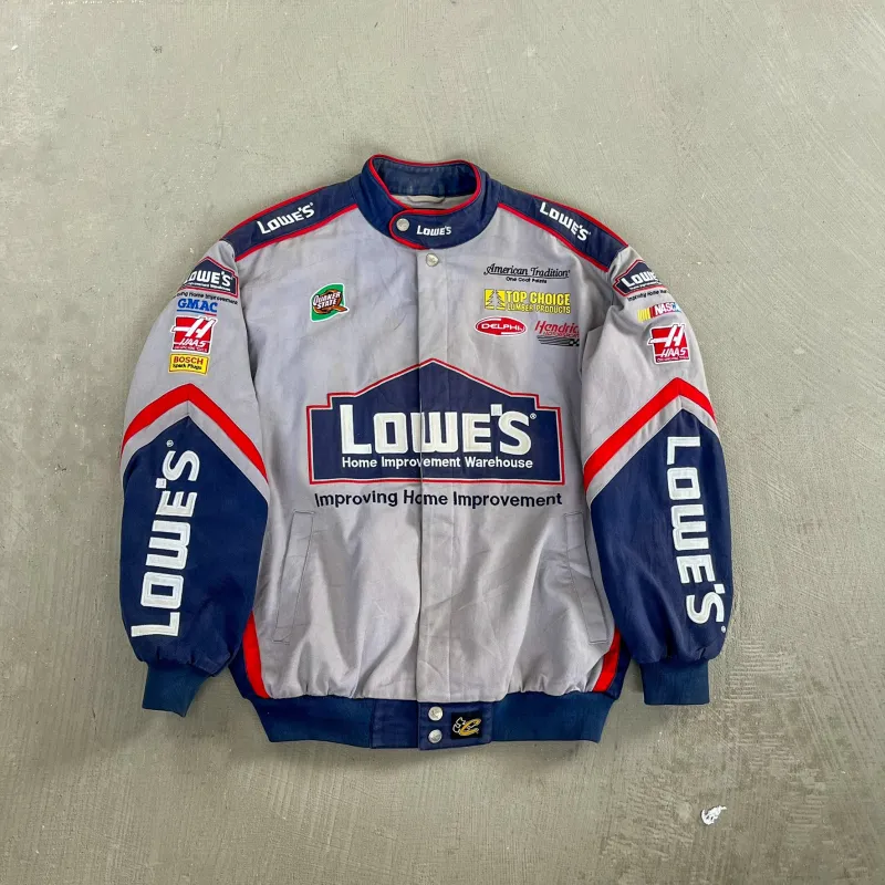 F- Vintage Nascar Chase Authentic Lowes Jimmie Johnson Racing Jacket sold by HG Vintage