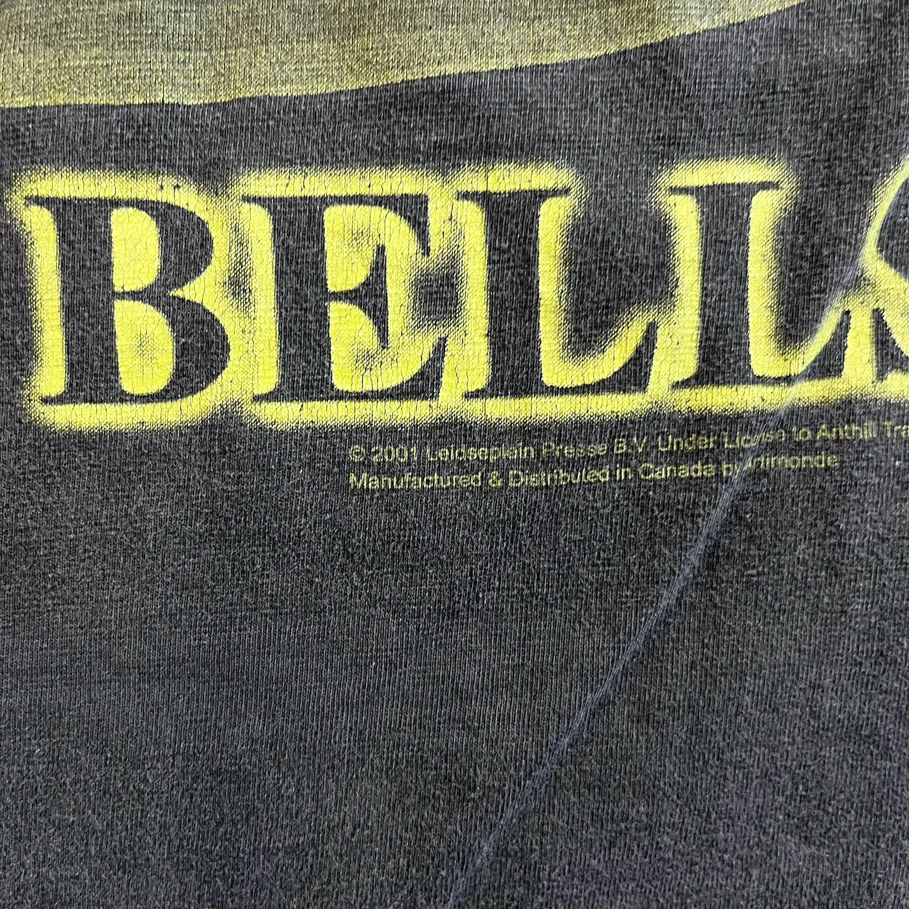 F- Vintage '01 AC/DC 01-02 World Tour Hell's Bell Graphic Tee sold by HG Vintage product image thumbnail 3