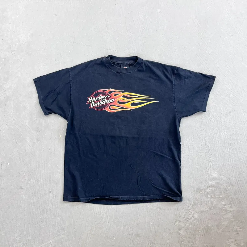 F- Vintage Harley Davidson El Paso Texas Graphic Single Stitch Tee sold by HG Vintage