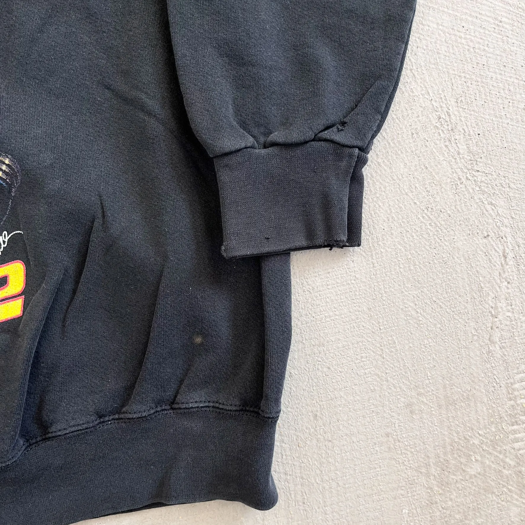 F- Vintage Nascar Rusty Wallace Text & Racing Helmet Graphic Crewneck sold by HG Vintage product image thumbnail 5