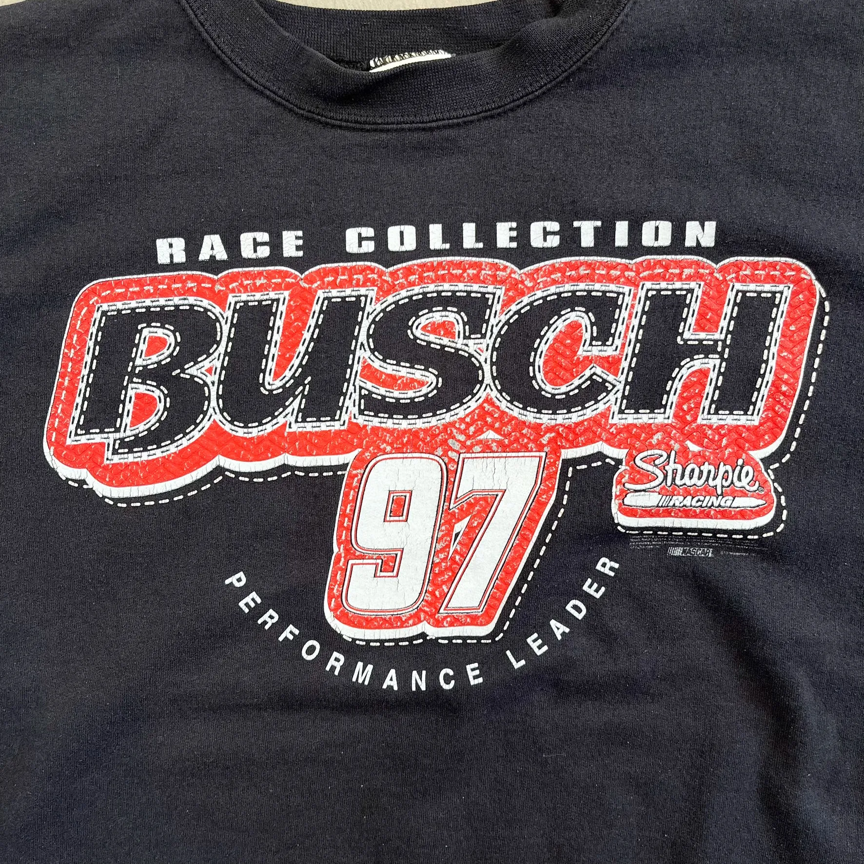 F- Vintage Nascar Busch Race Collection Graphic Crewneck sold by HG Vintage product image thumbnail 2