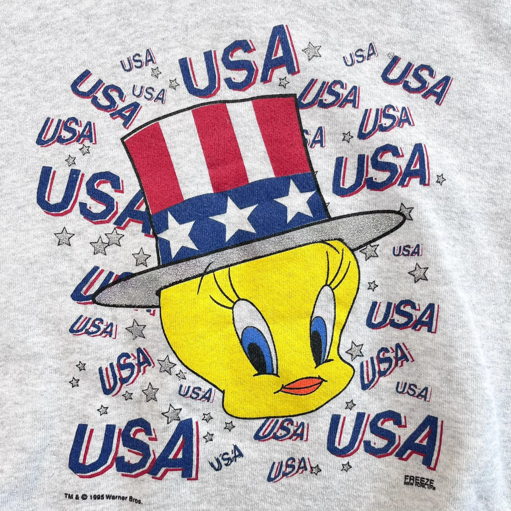 F- Vintage '95 Looney Tunes Tweedy Bird USA Hoodie sold by HG Vintage product image thumbnail 2