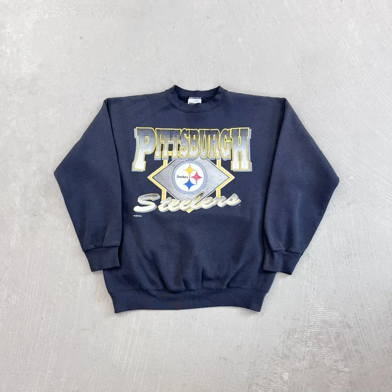 F- Vintage Pittsburgh Steelers NFL Logo Tultex Tag Crewneck sold by HG Vintage