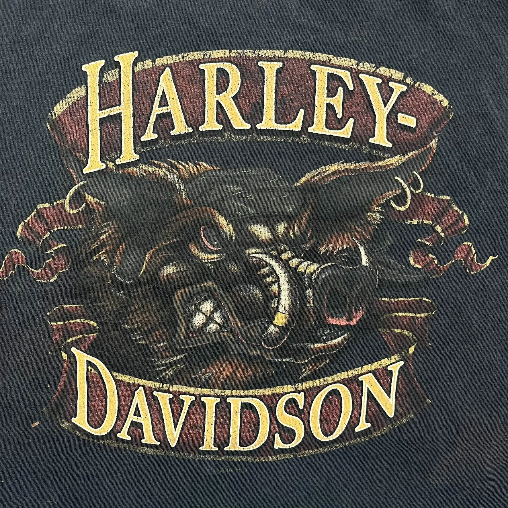 F- '09 Harley Davidson Las Vegas Nevada Graphic Tee sold by HG Vintage product image thumbnail 2