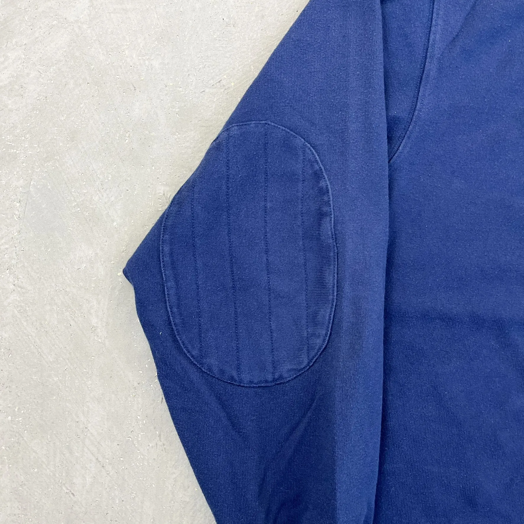 F- Vintage Polo Ralph Lauren Navy Rugby Shirt sold by HG Vintage product image thumbnail 4